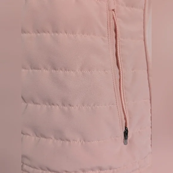 Nike Therma-FIT Essential Running Vest Arctic Light Pink Orange Women Size Large - Picture 5 of 9